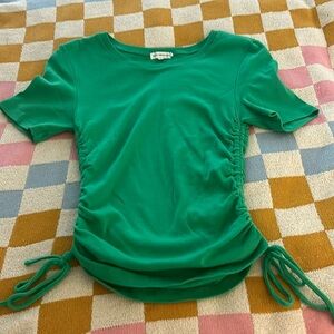 Good American Green Top